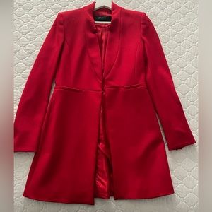Red Zara blazer